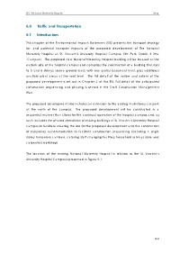 6.0 Traffic and Transportation 6.1 Introduction