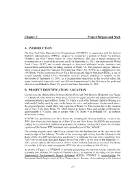 Project Purpose and Need