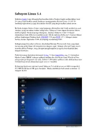 Sabayon Linux 5.4
