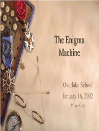 Secret Code Machines