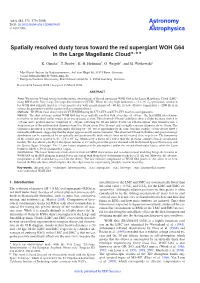 Spatially Resolved Dusty Torus Toward the Red Supergiant WOH G64 in the Large Magellanic Cloud�,