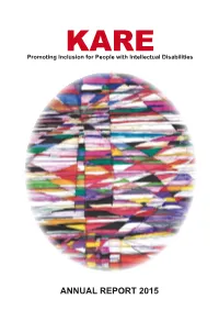 ANNUAL REPORT 2015 About KARE