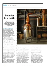 Botanics in a Bottle