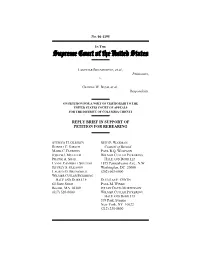 Boumediene Reply in Support of Petition for Rehearing