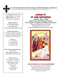 Bulletin 05.04.14 T2 Myrrhbearers