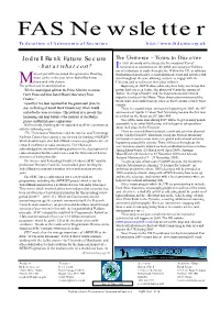 FAS Newsletter Federation of Astronomical Societies