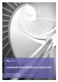 Language Encounters in Aarhus 2017