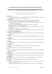 Soaring Magazine Index for 2000 to 2009/2000To2009 Organized by Author