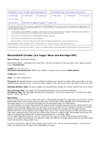 Macclesfield Circular (Via Teggs Nose and Kerridge Hill)