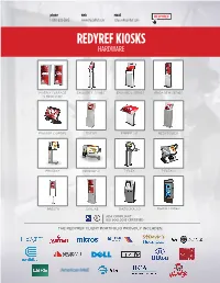 Redyref Kiosks Hardware