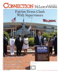 Mclean Connection V June 2-8, 2021 News Voters to Determine Direction of Democrats Decide Party in June 8 Primary