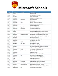 Microsoft Schools