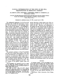 The Widespread Application of Red Cell Survival Sive Red