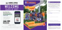 CLASS of 2021 Group: ______Meeting Building/Room ______