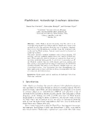 Flashdetect: Actionscript 3 Malware Detection