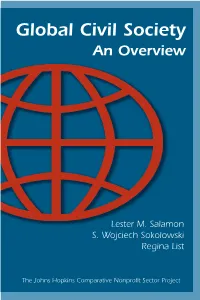 Global Civil Society: an Overview