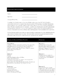 Reading List