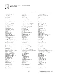 Subject Index.Fm