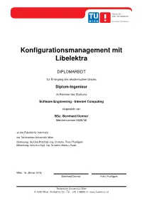 Configuration Management with Libelektra