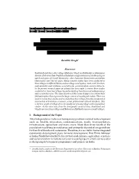 I. Background of the Topic