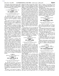 CONGRESSIONAL RECORD— Extensions of Remarks E2293 HON
