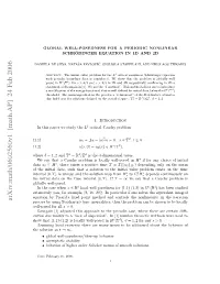 Global Well-Posedness for a Periodic Nonlinear Schrödinger Equation In