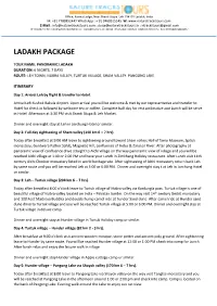 Ladakh Package