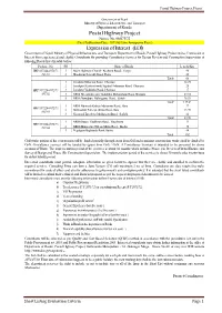 Postal Highway Project Expression of Interest (EOI)