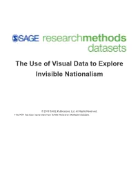 The Use of Visual Data to Explore Invisible Nationalism