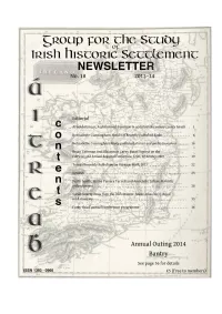 2013-14 Edition of Our Newsletter