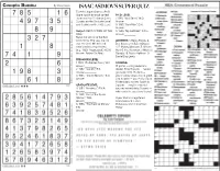 Isaac Asimov's Super Quiz