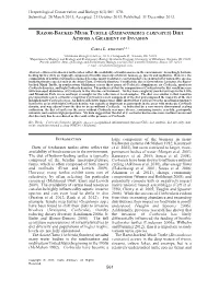 Diets of Freshwater Turtles Often Reflect the Availability of Food Resources in the Environment