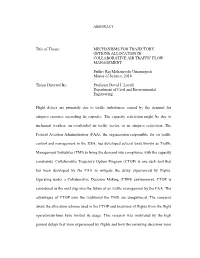 Mechanisms for Trajectory Options Allocation in Collaborative Air Traffic Flow Management