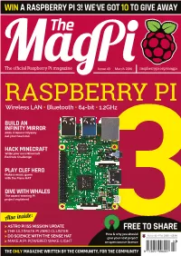 Win a Raspberry Pi 3!We've Got 1Oto Give Away