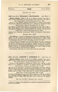 Class of 1848-1850