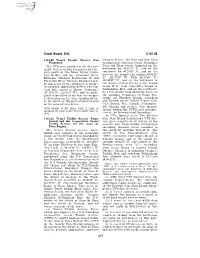 Coast Guard, DHS § 161.55