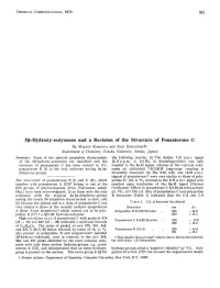 Hydroxy=Ecdysones and a Revision of the Structure of Ponasterone C