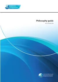 IB Philosophy Guide