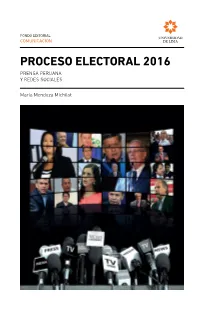 Mendoza Michilot Proceso Elec