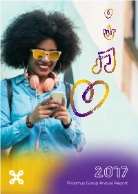 Proximus Group Annual Report Table of Contents