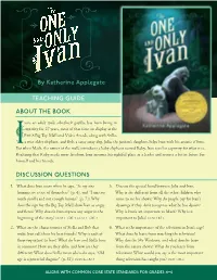 Teaching Guide Discussion Questions About the Book