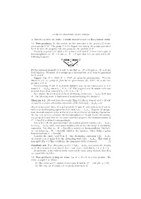 4. Groups Acting on Trees: a Brief Introduction to Bass-Serre Trees 4.1