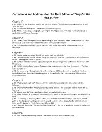 Corrections and Additions for the Third Edition of They Put the Flag A-Flyin’ Chapter 2 P