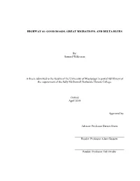 Samuel Willcoxon a Thesis Submitted to the Faculty of the Universi