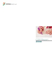 CSR Report 2008 3 Group Overview and Editorial Policy
