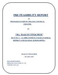 Pre Feasibility Report