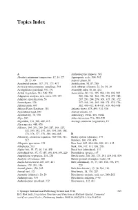 Topics Index