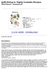 &lt;3Ecae81&gt; [Pdf] Dining In: Highly Cookable Recipes Alison Roman