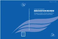 INNOVATION REVIEW Strategies to Address Climate Change Risk In