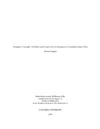 The Public and Private Life of Communists in Twentieth-Century Chile